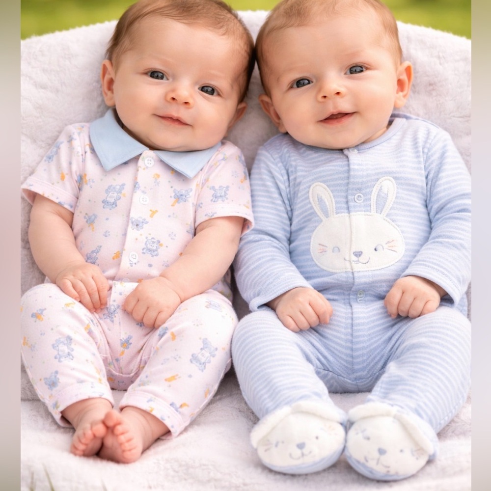 2 Newborn Easter outfits.